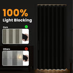 AJAZZ Blackout Accordion Door Curtain - Image 3