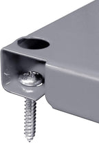 Wall Control 30-P-3232G Gray Metal Pegboard Pack - Image 3