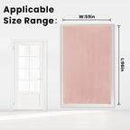 Self Adhesive Curtains, Stick Curtain Blackout Shades Window Cover Curtains - Image 6