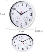 Wall Clock, Sweep Silent Movement Accurate Clocks - Image 3