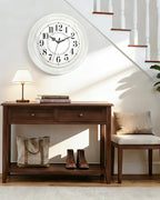 Vintage Wall Clock 16 Inch Quartz Silent Non-Ticking Analog Clock Battery - Image 9