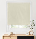 LazBlinds 100% Blackout Roller Shades, No Tools No Drill Cordless Blinds by LazBlinds