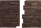 EverStone Cascade Faux Stone Panel, 48 5/8"W x 24 3/4"H x 1 1/4"D, Deep Creek - Image 8