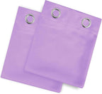 LEMOMO Blackout Curtains 66 x 72 Inch Long Lavender Curtains Set of 2 Panels - Image 9