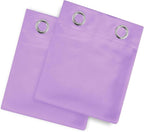 LEMOMO Blackout Curtains 52 x 90 Inch Long Lavender Curtains Set of 2 Panels - Image 9