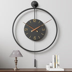 34.6×24 Inch Large Modern Decorative Oversized Pendulum Wall Clocks by Pytha+Sight