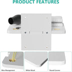WALI Floating TV Shelf, 1 Tier Projector Shelf - Image 4