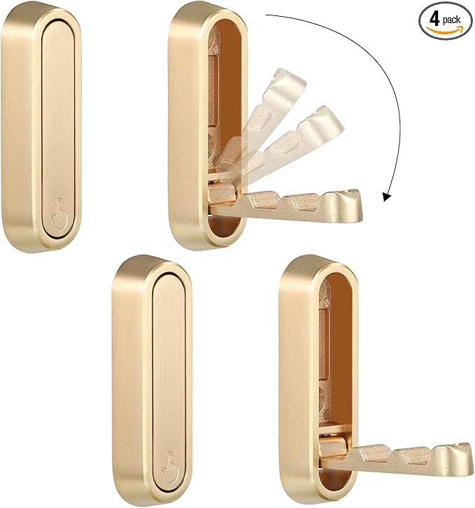 Dntorx Folding Wall Hooks by Dntorx