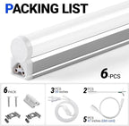 Barrina T5 3FT LED Shop Light, 5000K Daylight White, 16W Utility Light Fixture - Image 8