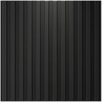 Art3d Slat Wall Panel, 3D Fluted Textured Panel 12-Tile 19.7 x 19.7in. - Image 2