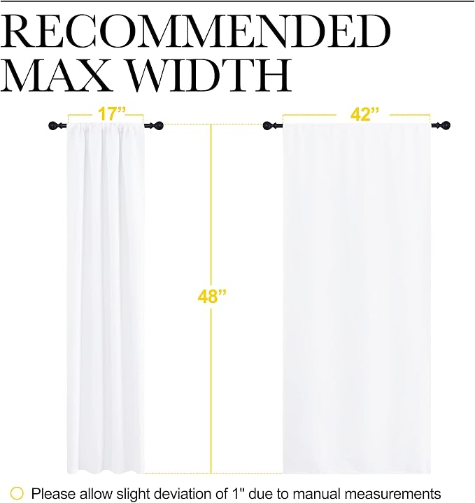 NICETOWN Window Curtain Panels - Image 7