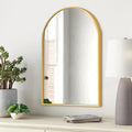 Arched Wall Mirror, Living Room, Hang Vertical or Horizontal by ZMYCZ