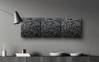 Lukelli 3D Wall Art, Sound diffusing panel, Studio Sound diffuser, Modern Wall - Image 3