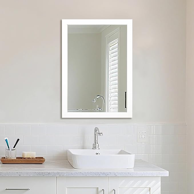 Ruomeng Rectangular Wall Mirror 20" x 28" by Ruomeng