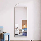Rowjut Floor Mirror Arched Mirror Full Length 56"X20"Full Length Mirror can be - Image 7