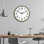 Rohioue Wall Clock Modern 8 Inch Battery Operated Silent Non Ticking Small - Image 8