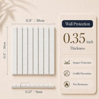 Large Cork Boards for Walls – 48" x 36" Self Adhesive Felt Wall Tiles - Image 2