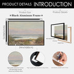 Nature Ocean Scenery Wall Art Beach Landscape Posters Vintage Coastal Aesthetic - Image 2