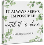 Inspirational Wall Art Motivational Painting Wall Decor by VAHATAN