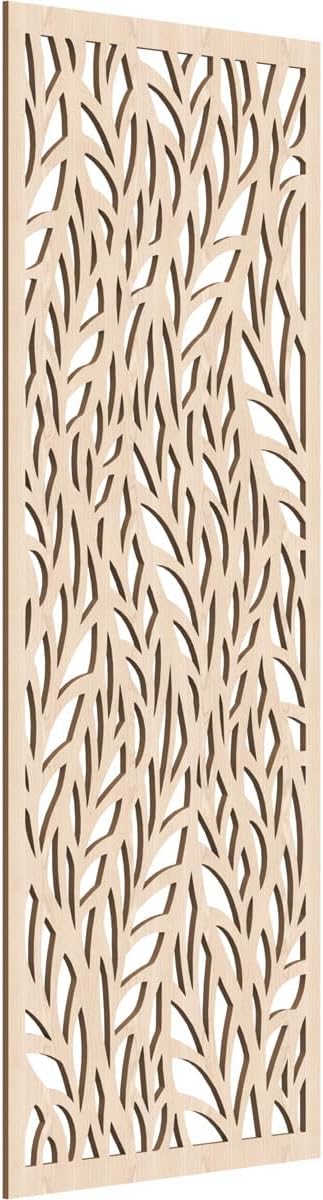Ortonville Decorative Pierced Fretwork Wood Wall Panels, 21 3/8"W x 54 3/8"H x by EkenaMillwork