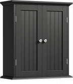 ChooChoo Bathroom Wall Cabinet, Over The Toilet Space Saver Storage Cabinet by ChooChoo