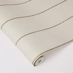 Tempaper x Pure Salt Textured Cocoa Bursa Stripe Removable Peel and Stick - Image 5