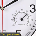 8 Inch White Wall Clock, Sweep Silent Movement Accurate Clocks - Image 7