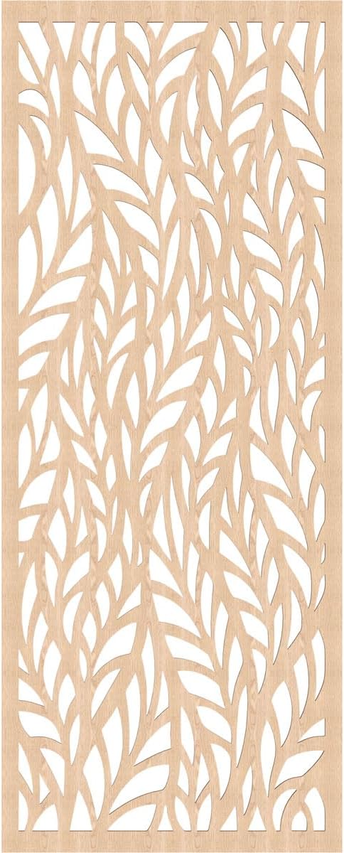 Ortonville Decorative Pierced Fretwork Wood Wall Panels, 35 3/8"W x 89 3/8"H x - Image 4