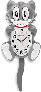 Soobest 18 Inch Large 3D Cat Wall Clock Battery Operated by Soobest