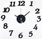 OceeK DIY Wall Clock, Modern Silent Non-Ticking, Battery Operated, 3D Quality - Image 2