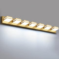 IZORRO LED Modern Bathroom Lights Fixtures, Brushed Glod Acrylic Wall Lighting by IZORRO