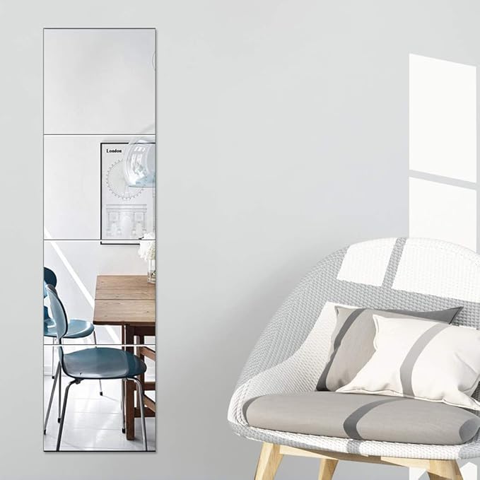 Ruomeng Full Length Wall Mirror Tiles - Image 2