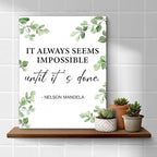 Inspirational Wall Art Motivational Painting Wall Decor - Image 4