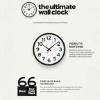 Ultimate Wall Clock | 14 Inch | Modern | Quartz | Analog | Home | Office | - Image 2