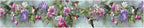 Morning Glory Wallpaper Border 196x4 Inch Removable Wall Border Peel and Stick - Image 2