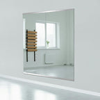 Ruomeng Home Gym Mirror, Large Frameless Body Mirror Tempered Glass - Image 2