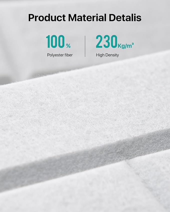 Soundsbay Acoustic Panels, 18 Pack Sound Proof Foam Panels - Image 3
