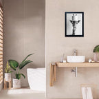 Funny Bathroom Wall Decor, Giraffe - Image 9