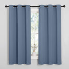 NICETOWN Home Fashion Thermal Insulated Solid Grommet Blackout Window Treatment by NICETOWN