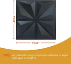 3D Wall Panel Diamond for Interior Wall Decor, Waterproof, Heat Resistant PVC - Image 2