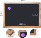 KOOLDE 16" x 24" Magnetic Chalkboard - Image 2