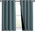NICETOWN 100% Blackout Curtains 54 inches Long, Double-Deck Completely Blackout by NICETOWN