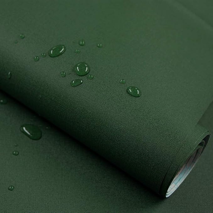 TANONE Contact Paper Peel and Stick 15.8"x 394", Grasscloth Contact Paper Self - Image 2