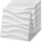 Art3d 20 Pack Decorative 3D Wall Panels, 19 Sq.Feet PVC Interior Wall Décor by Art3d