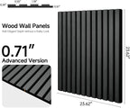 Acoustic Panels 4 Pack Self-Adhesive Upgrade, 23.62"X23.62" Sound Proof Wall - Image 2