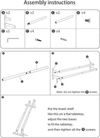 32Inch Double Towel Bar, JIAPAIDUO Towel Rack - Image 8