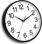 Rohioue 18 Inch Wall Clock, Modern Battery Operated Wall Clocks, Silent Non - Image 2
