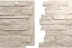 EverStone Acadia Ledge Faux Stone Panel, Sea Shell Color - Image 8