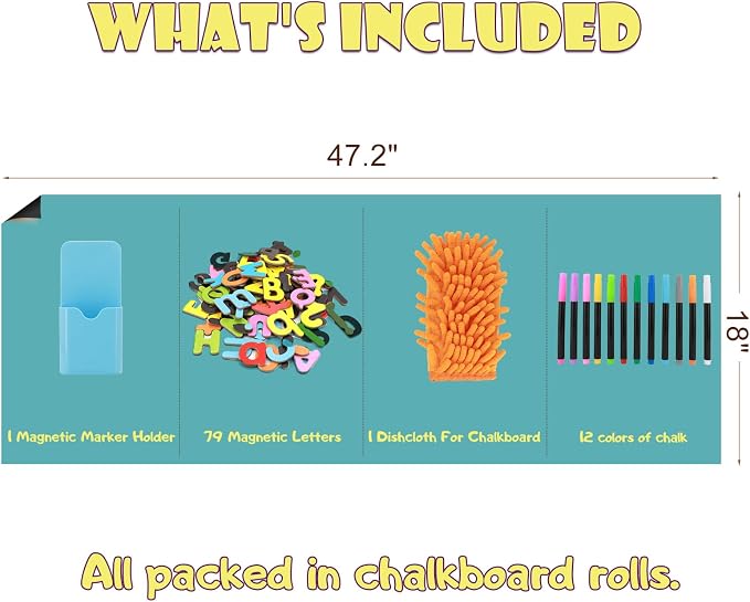 Magnetic Chalkboard Contact Paper - Image 2