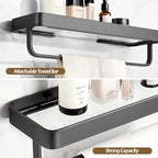 VOLPONE Bathroom Shelves Wall Mounted Glass Shelf - Image 4